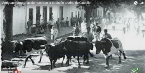 Video - antiguas fotografías que demuestran la tradición taurina de Castellar - Canal Sur
