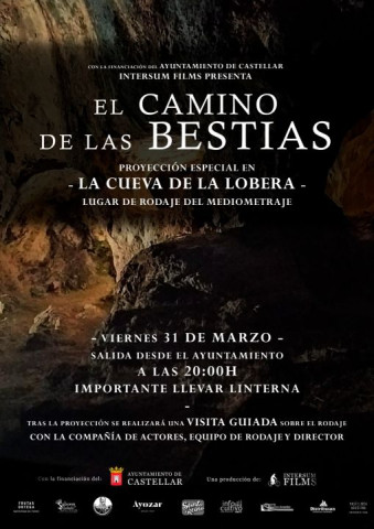 El Camino de las Bestias se proyectará en las Cuevas de La Lobera