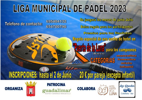 Liga Municipal de Pádel 2023