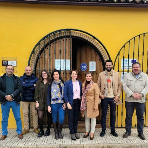 La Delegada de Agricultura, Soledad Aranda, visita la empresa Froilán Albacete