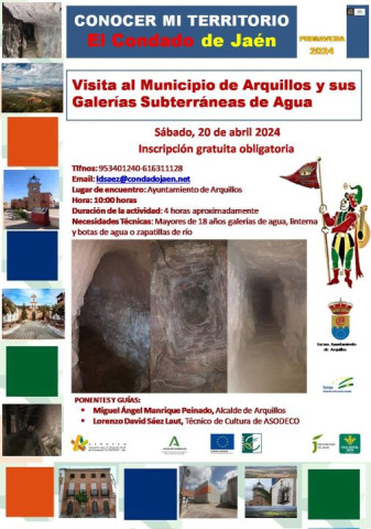 Visita el municipio de Arquillos y sus Galerías Subterráneas de Agua