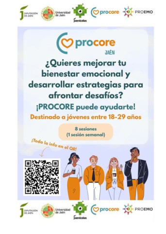 PROCORE Jaén: Una oportunidad para cuidar tu bienestar emocional
