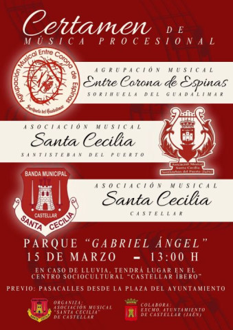 Castellar acoge un Certamen de Música Procesional el 15 de marzo en el Parque Gabriel Ángel