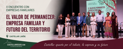 Castellar reúne a destacados empresarios familiares en el X Encuentro de la Cátedra JAPEMASA de la Universidad de Jaén