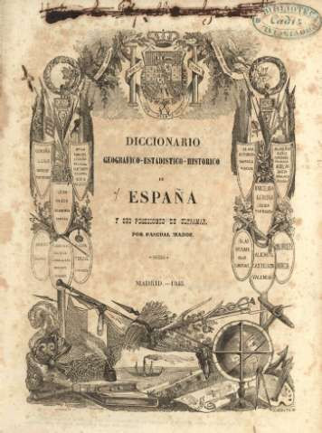 Castellar en el Diccionario geográfico-estadístico-histórico de España, publicado por MADOZ en 1847