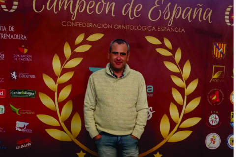 Diego Gil vuelve a conseguir premio, en esta ocasión en el campeonato de España de Zafra