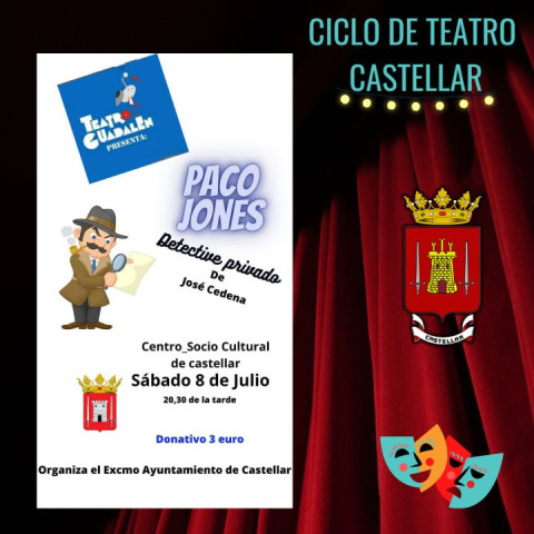 El ciclo de teatro Castellar contará con la presencia del Grupo de Teatro Guadalén