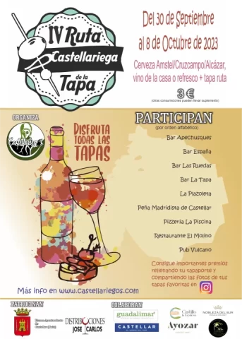 La IV edición de la Ruta Castellariega de la Tapa calienta motores