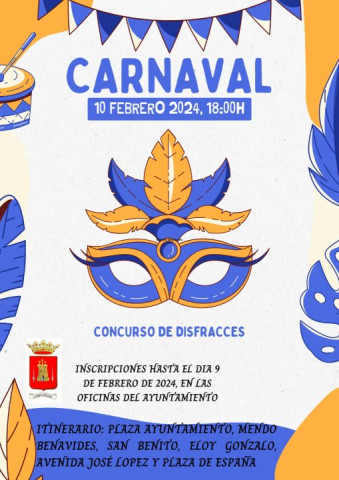Bases Concurso de Disfraces Carnaval 2024