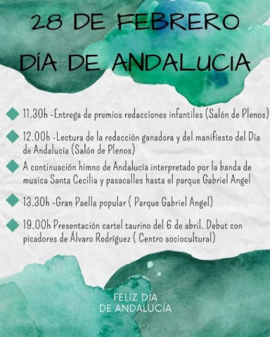 Actos institucionales con motivo de la celebración del Día de Andalucía